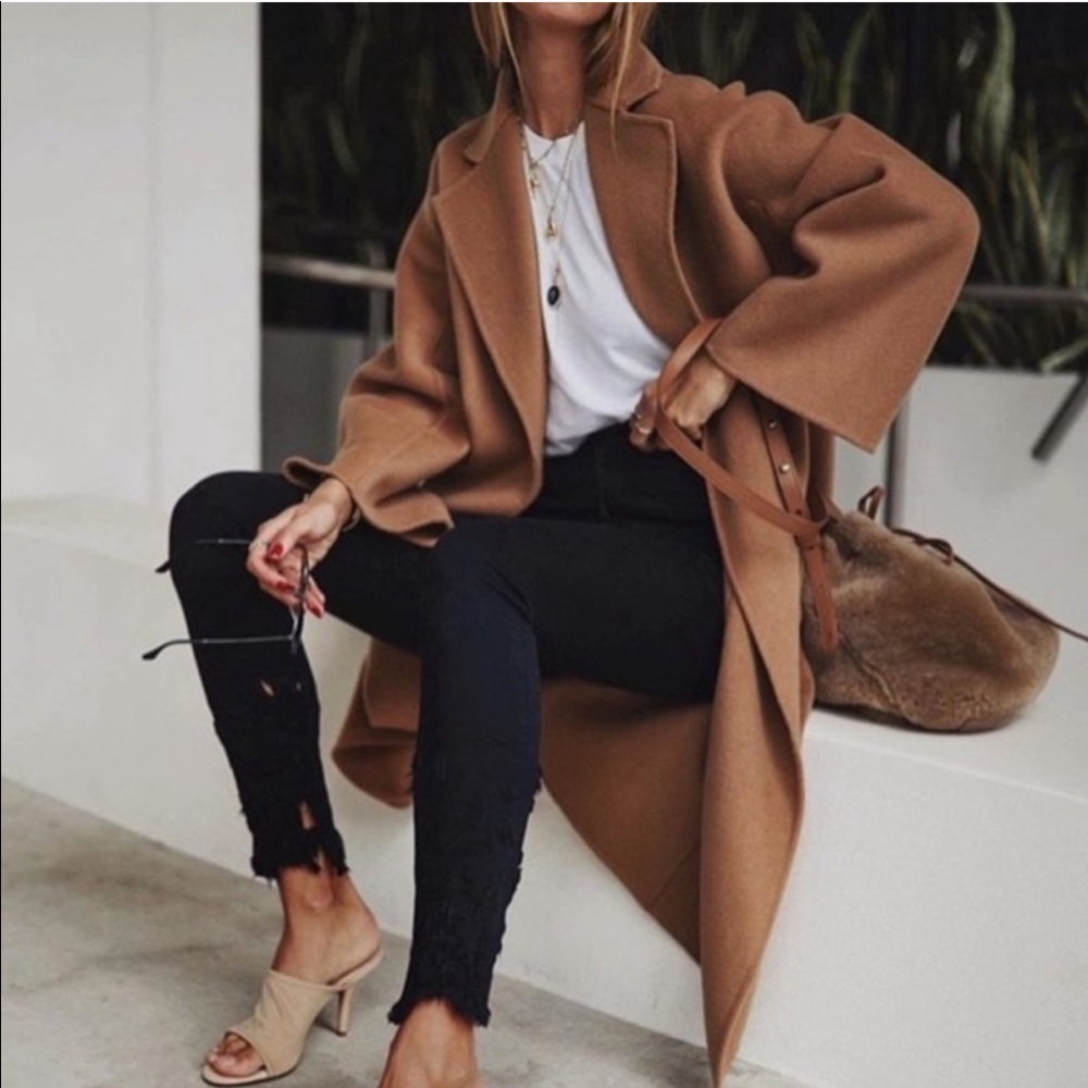 The Curated Camel Classic Coat
